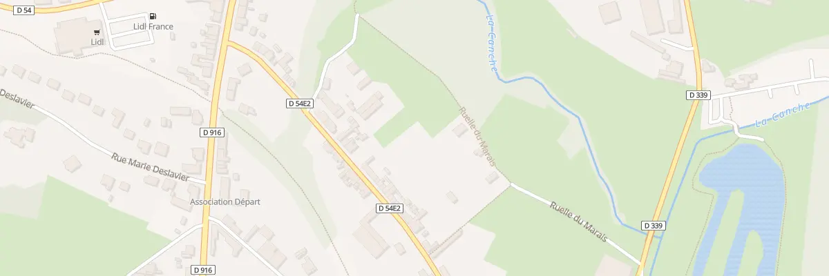 Plan du 23 Rue du Maréchal Joffre à Frévent