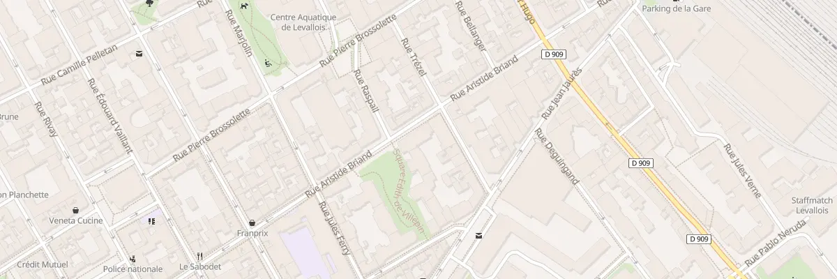 Plan du 128 Rue Aristide Briand à Levallois-Perret