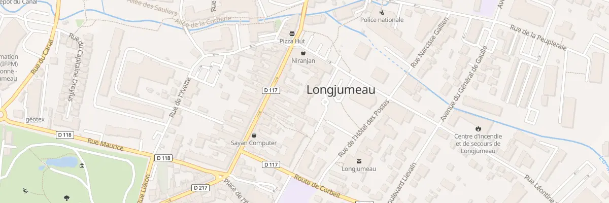 Plan du 113 Rue Pdt Francois Mitterrand à Longjumeau