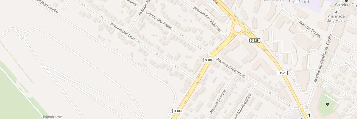 Plan du 8 Av des Lilas à Soisy-sous-Montmorency