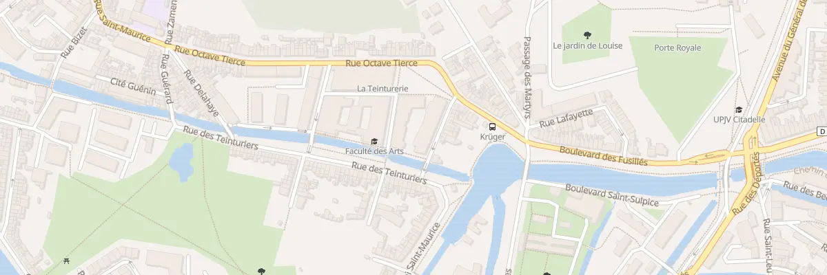 Plan du 17 Rue Octave Tierce à Amiens