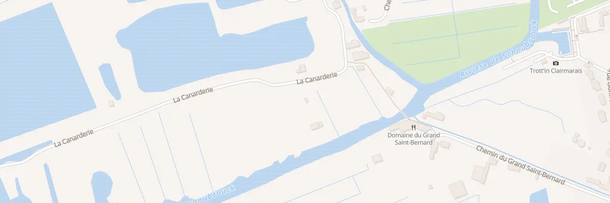 Plan du 13 La Canarderie à Clairmarais