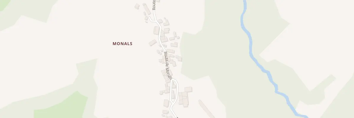 Plan du 5222 Monals à Saint-Santin
