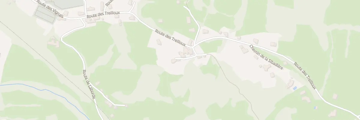 Plan du 5642 Les Treilloux à Cransac-les-Thermes