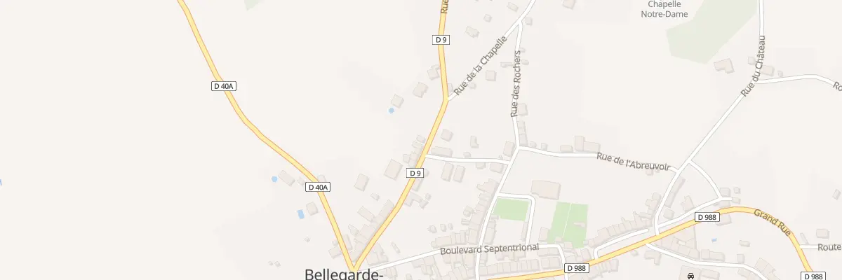 Plan du 28 Rue de la Magdelaine à Bellegarde-en-Marche