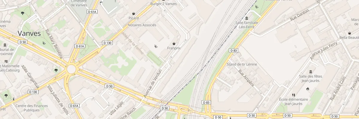 Plan du 4 Av Verdun à Vanves