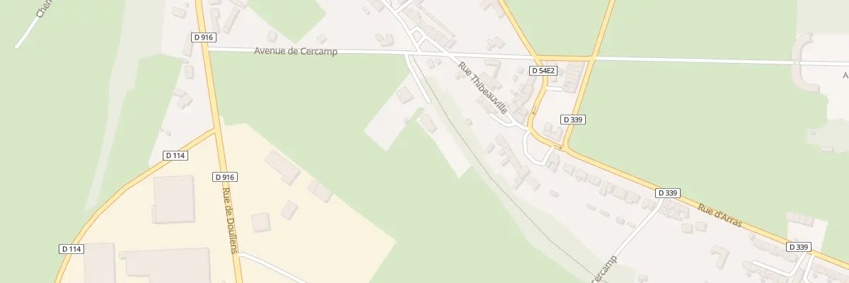 Plan du 18 Rue Haute à Frévent