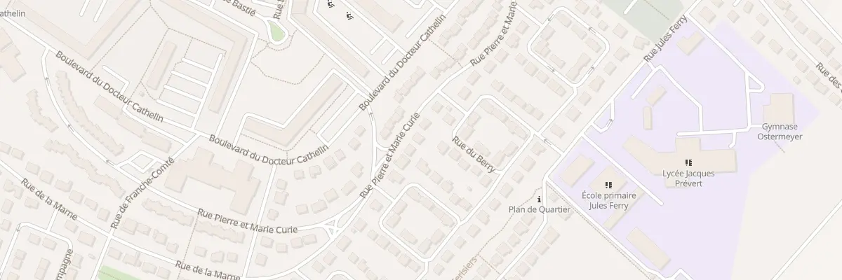 Plan du 102 Rue Pierre et Marie Curie à Longjumeau