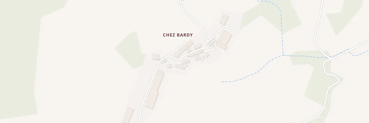 Plan du 19 Chez Bardy à Saint-Silvain-Bellegarde