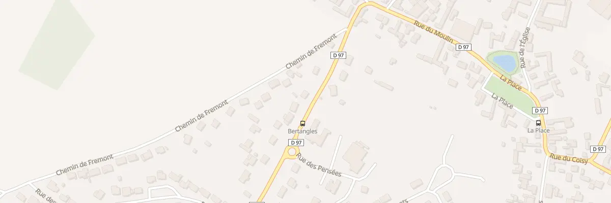 Plan du 5154 Rue de St Sauveur à Bertangles