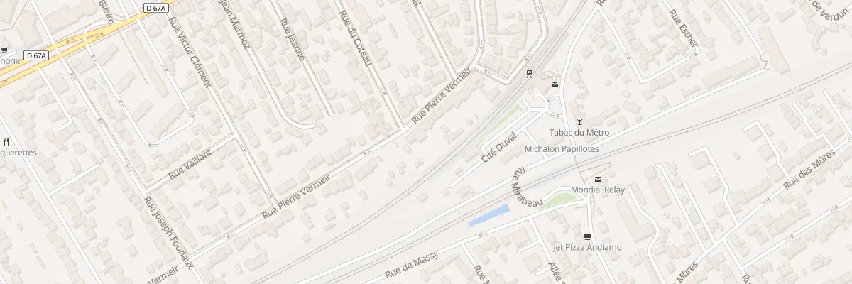 Plan du 55 Rue Pierre Vermeir à Antony