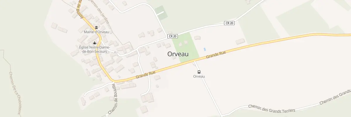 Plan du 5037A La Boyarde à Orveau