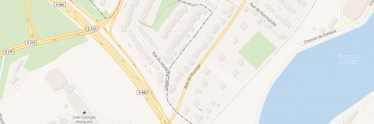 Plan du 126 Rue de l’Europe à Arques