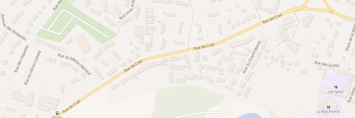 Plan du 66 Rue de Creil à Bernes-sur-Oise