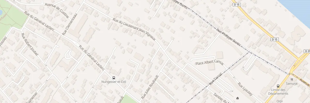 Plan du 44 Rue Lieutenant J Vigneux à Saint-Gratien
