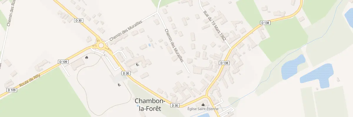 Plan du 26 Che des Murailles à Chambon-la-Forêt