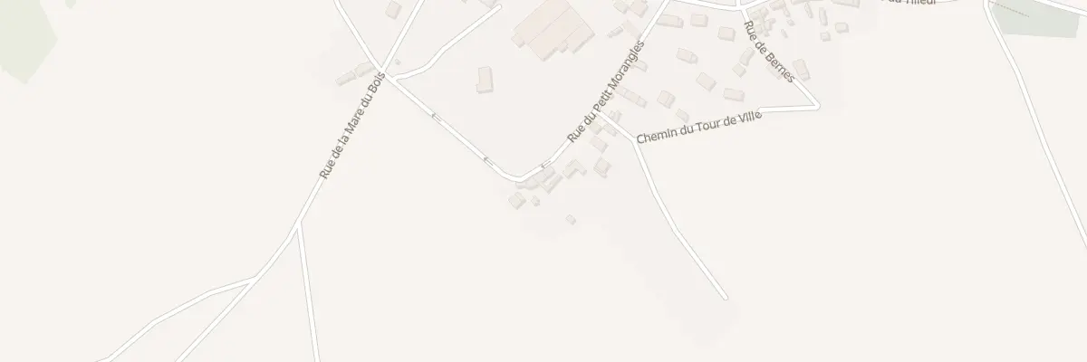 Plan du 191 Rue du Petit Morangles à Morangles