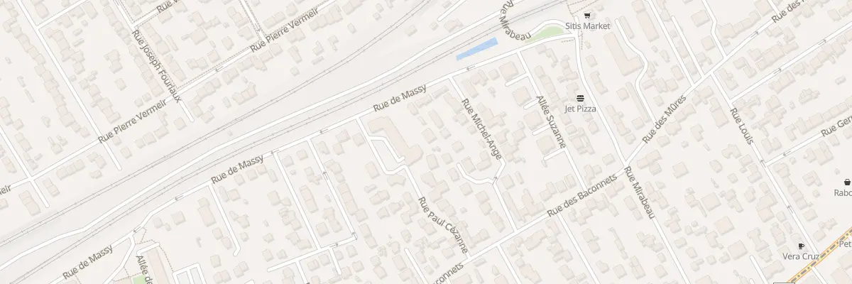 Plan du 19 Rue de Massy à Antony