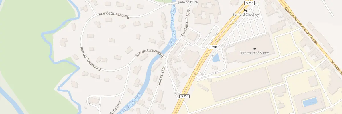Plan du 5 Rue Henri Puype à Arques