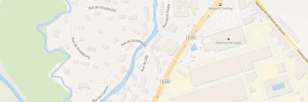 Plan du 9 Rue Henri Puype à Arques