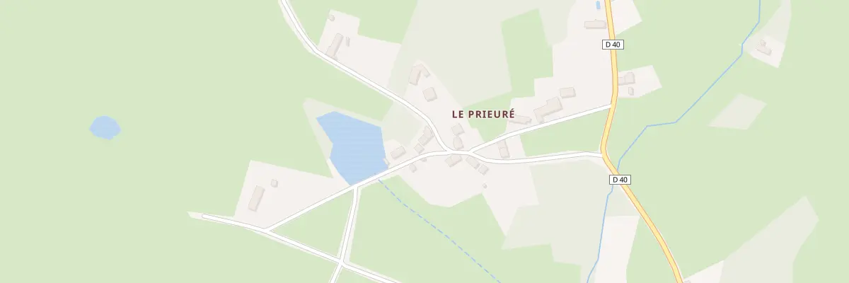 Plan du 17 Le Prieure à Saint-Domet