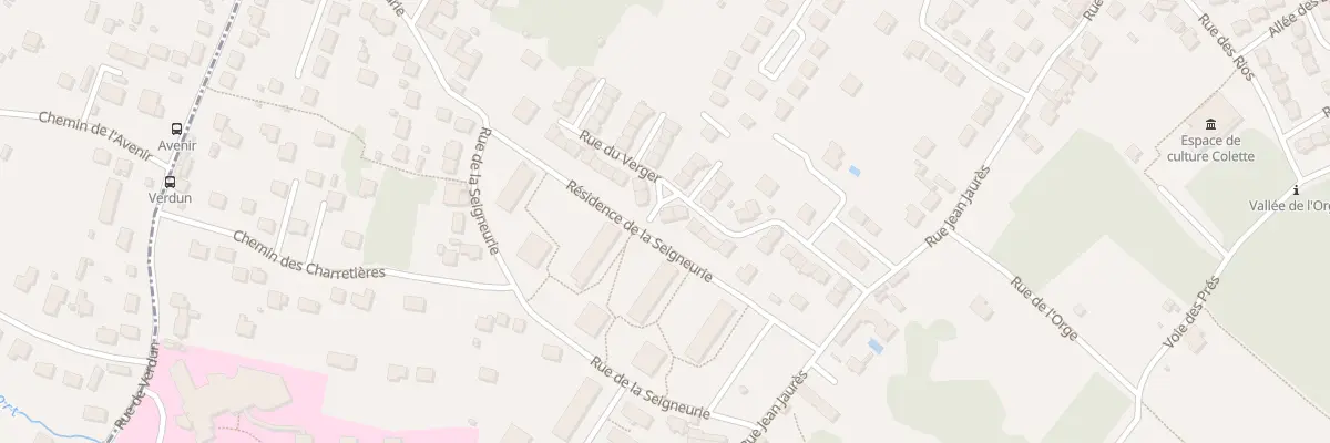 Plan du 25 Rue du Verger à Villiers-sur-Orge