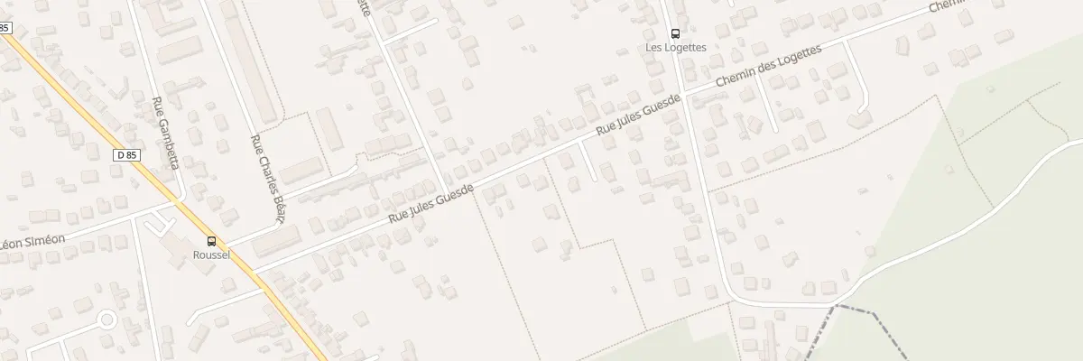 Plan du 38 Rue Jules Guesde à Beaumont-sur-Oise
