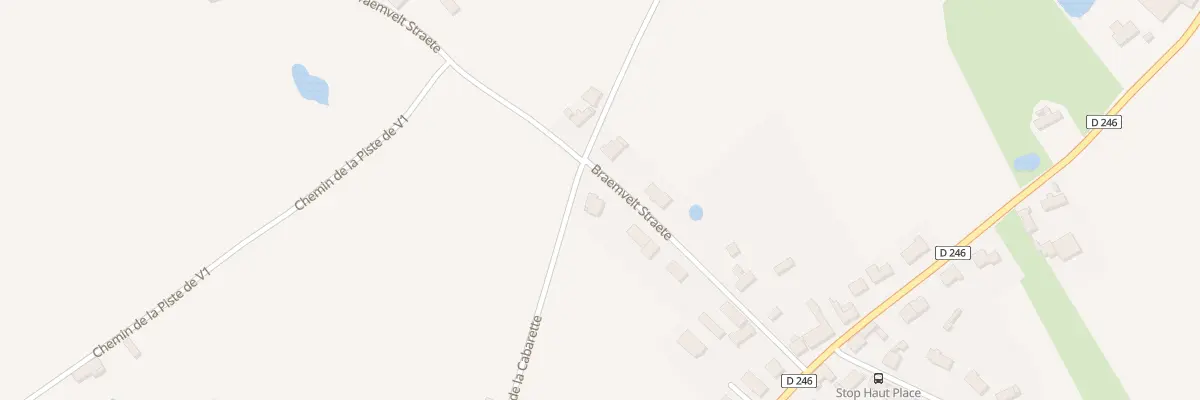 Plan du 11 Vc Braemvelt Straete à Volckerinckhove