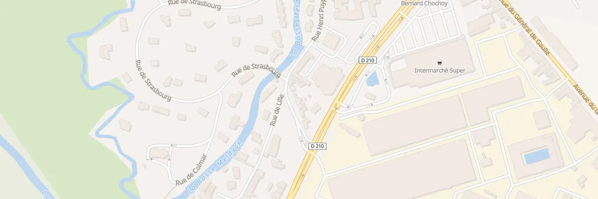 Plan du 15 Rue Henri Puype à Arques