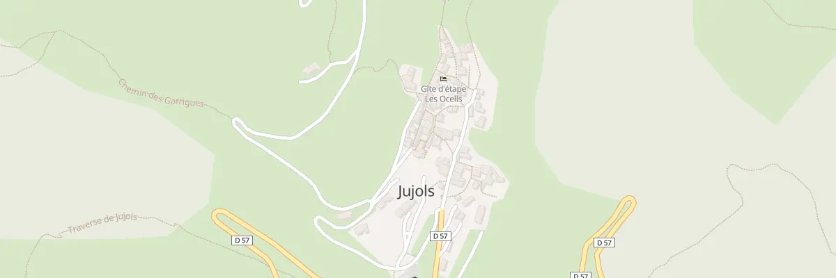 Plan du 5001F Le Village à Jujols