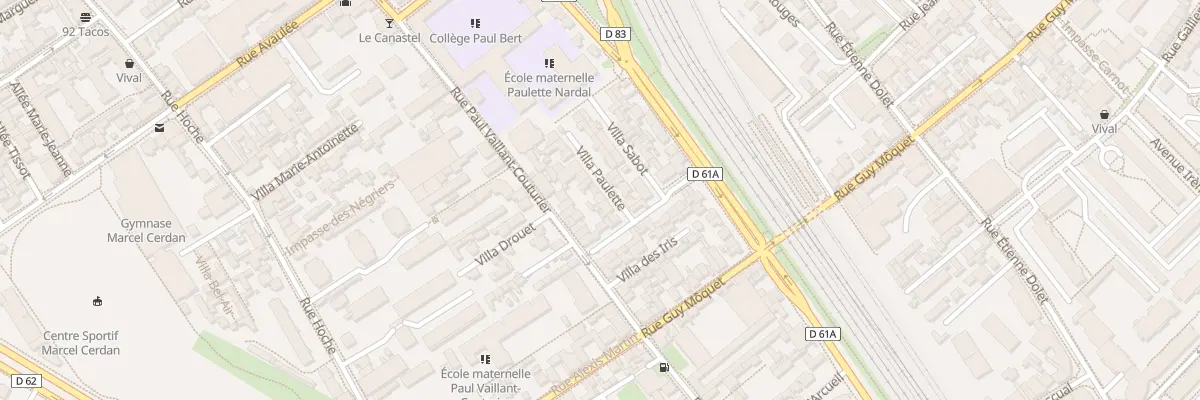Plan du 5 Vla Paulette à Malakoff