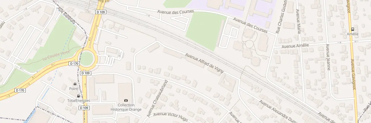 Plan du 4 Rue Alfred de Vigny à Soisy-sous-Montmorency