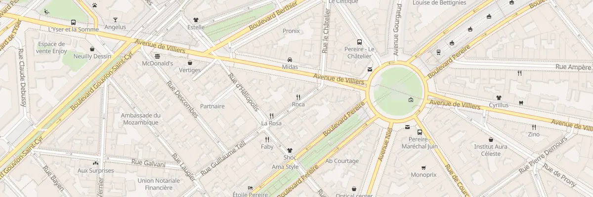Plan du 31 Rue Guillaume Tell à Paris 17e Arrondissement