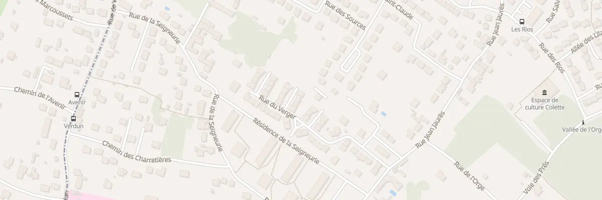 Plan du 32 Rue du Verger à Villiers-sur-Orge