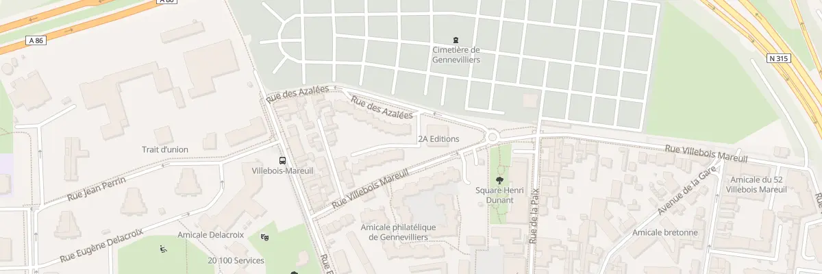 Plan du 17 Rue Villebois Mareuil à Gennevilliers