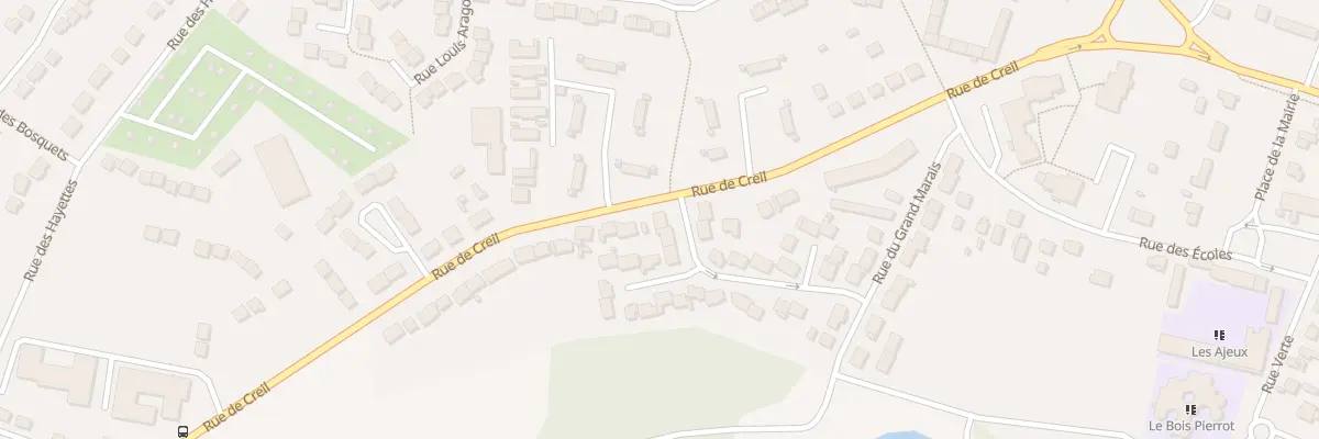 Plan du 2 Rue des Communes du Couchant à Bernes-sur-Oise