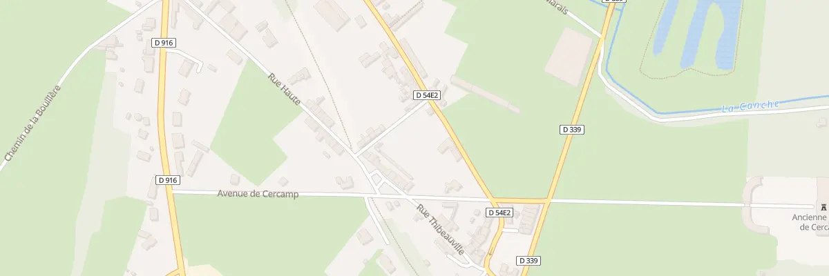 Plan du 31 Rue Haute à Frévent