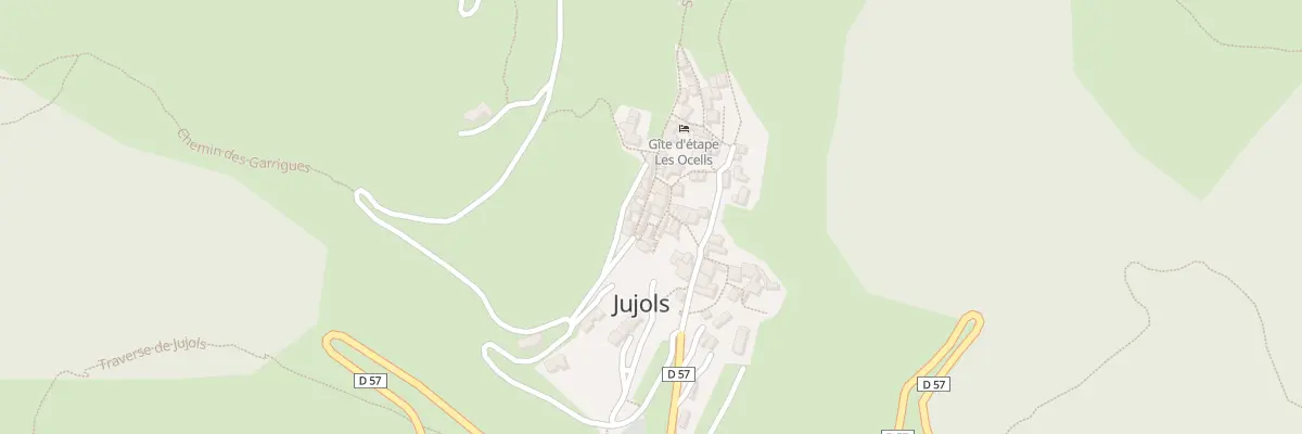 Plan du 5003 Le Village à Jujols