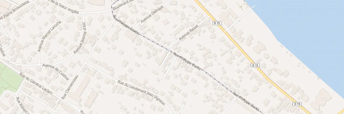 Plan du 24 Rue Philippe Dartis à Saint-Gratien