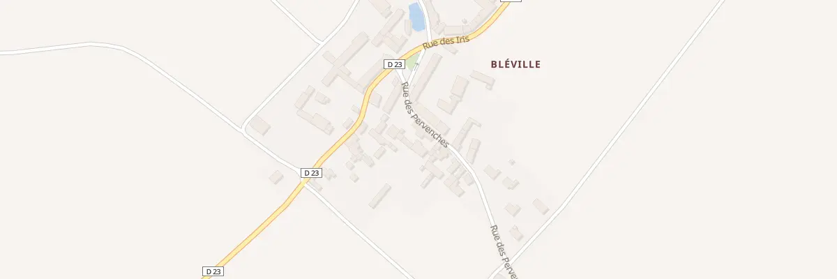 Plan du 3 Rue des Pervenches à Césarville-Dossainville