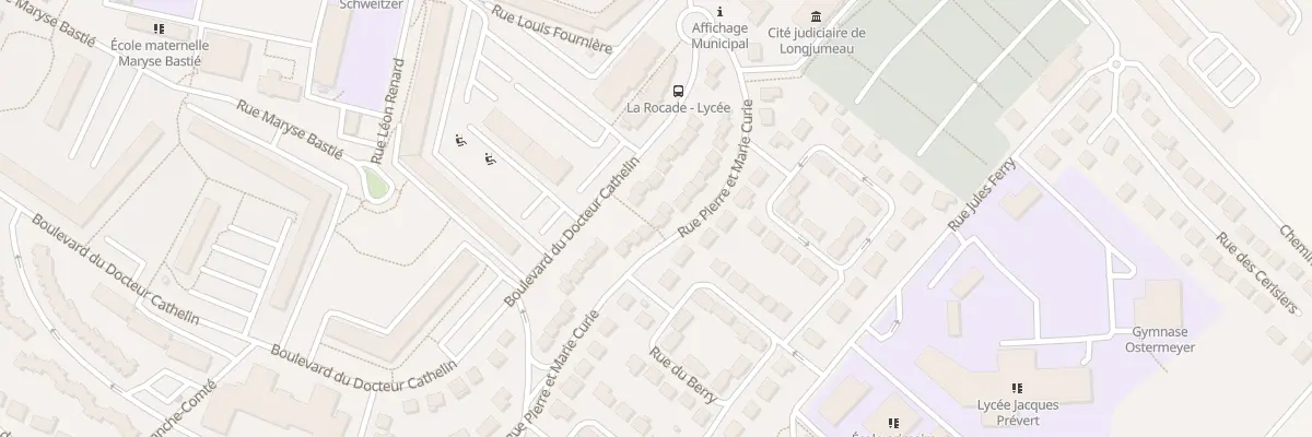 Plan du 77 Rue Pierre et Marie Curie à Longjumeau