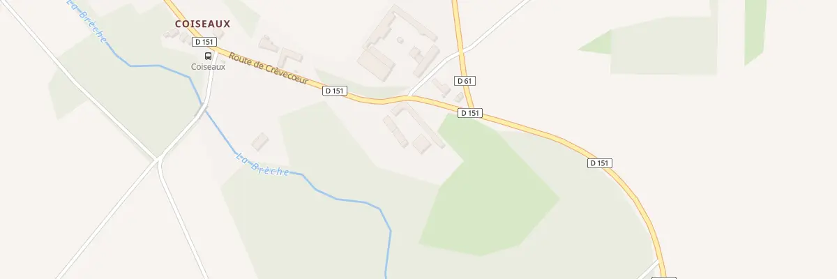 Plan du 127 Rte de Crèvecoeur à Essuiles