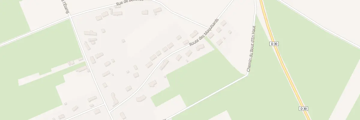 Plan du 3 Rte des Maquisards à Chambon-la-Forêt