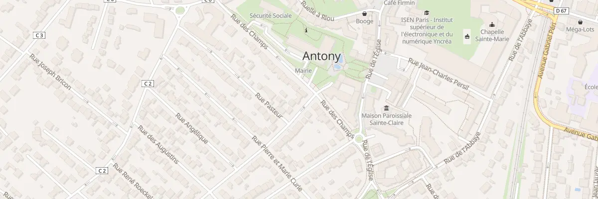 Plan du 4 Rue du Vert Buisson à Antony