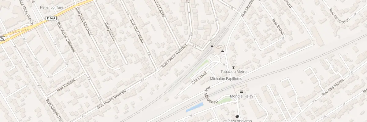 Plan du 45 Rue Pierre Vermeir à Antony