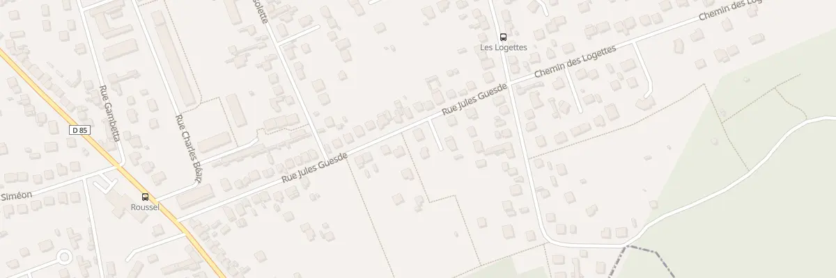 Plan du 40 Rue Jules Guesde à Beaumont-sur-Oise