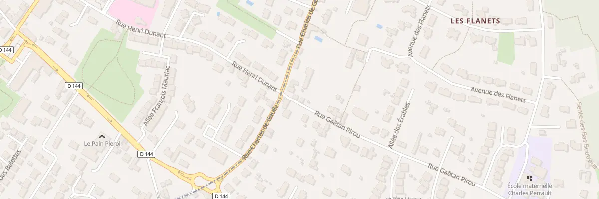 Plan du 2 Rue Gaëtan Pirou à Andilly