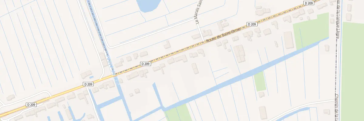 Plan du 143B Rte de Clairmarais à Saint-Omer