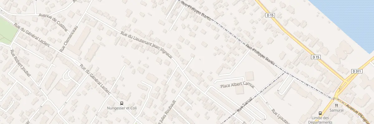 Plan du 47 Rue Lieutenant J Vigneux à Saint-Gratien