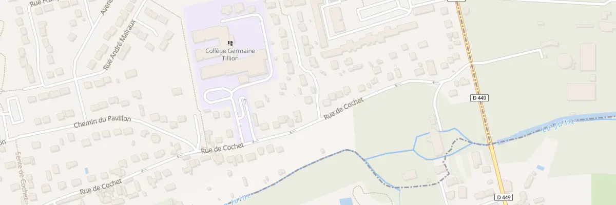 Plan du 59 Rue de Cochet à Lardy